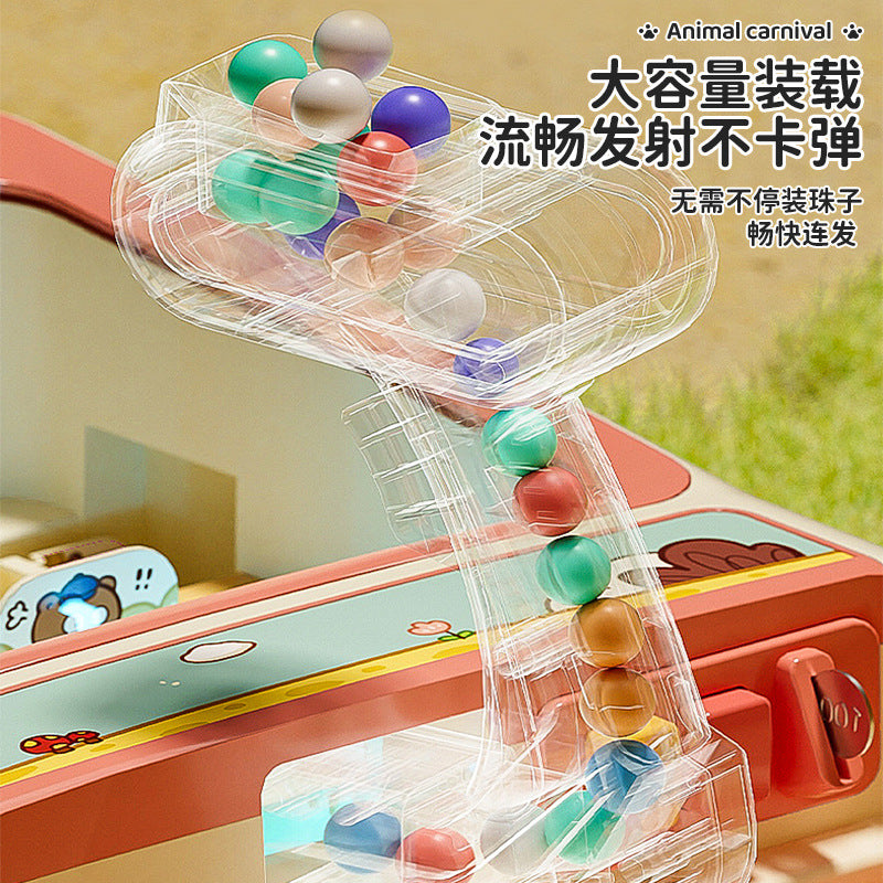 Kids' marble run game toy - educational puzzle for boys, parent-child logic & focus training, stress relief, level-based challenge, birthday gift