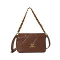 Fall and winter new small square bag for women 2025 popular rhombus chain handbag high-end shoulder crossbody bag trendy handbag