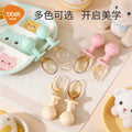 Baby elephant spoon baby eating training fork spoon independent eating supplementary food spoon kids supplementary food feeding tableware