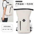 Outdoor waterproof backpack 20l - unisex surfing, rafting, large capacity roll-top travel lightweight hiking sports backpack