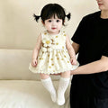 Summer romper dress newborn baby clothes baby girl bodysuit full month hundred days celebration outfit first birthday gift crawling suit