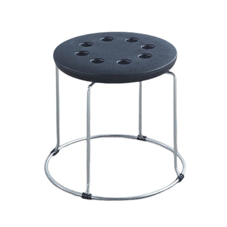 Soft stool, durable shoe changing stool, casual stool, for home bench, solid wood surface low stool, round stool, thickened steel stool