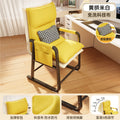 Computer dormitory for home backrest chair plaid long sitting backrest college student lazy sofa lounge chair study seat chair