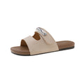 Birkenstock casual beach sandals - trendy women's flip-flops for outdoor wear - 2025 summer new arrival - lightweight, low-profile, hook-and-loop sandals