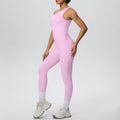 New arrival: barely-there feel, tight-fitting yoga set - one-shoulder, beautiful back, high-waisted, butt-lifting workout leggings - quick-dry running & fitness apparel