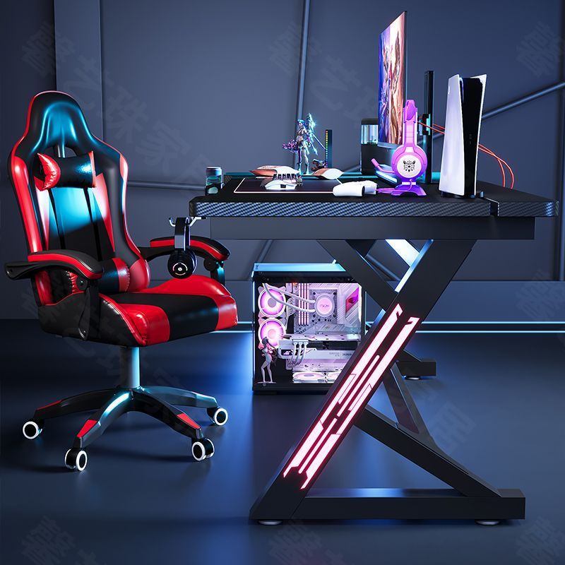 S3 same style gaming table desktop computer table solid wood for home table can be equipped with robotic arm carbon fiber