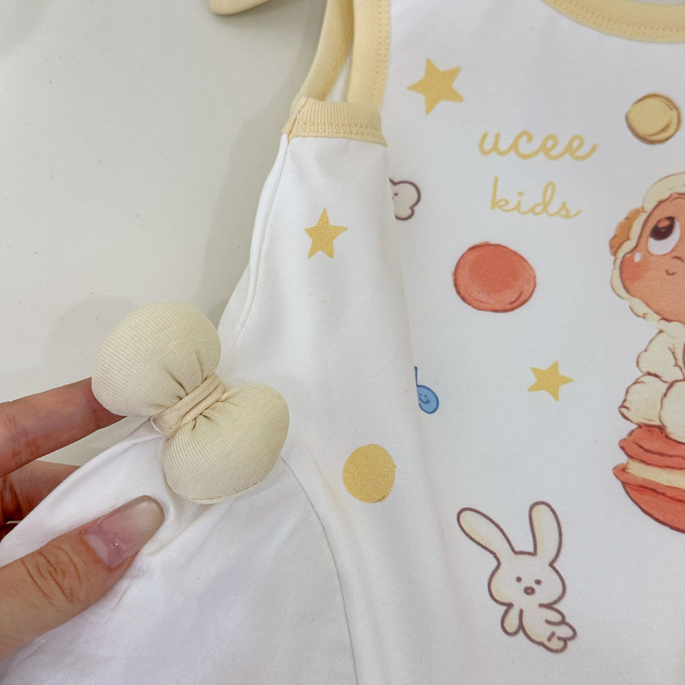 [summer clothing big sale free shipping] girls' cotton skirt summer  new korean style children's summer clothing cartoon simple