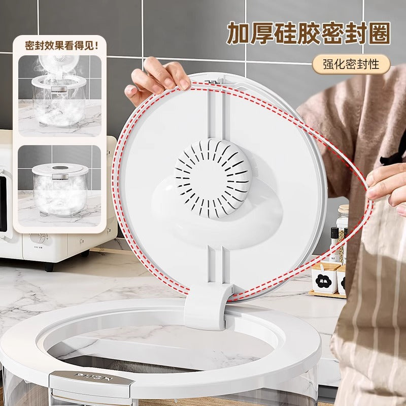 Rice bucket household insect-proof moisture-proof sealed bucket rice bucket rice flour storage tank container large capacity rice bucket box