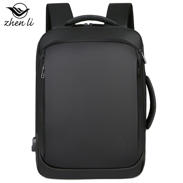 Zhenli  business backpack men's new waterproof travel computer bag large capacity backpack