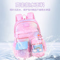 foreign trade kids backpack customized rainbow cute backpack spine protection and burden reduction primary school student schoolbag lightweight