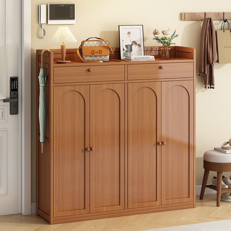 New shoe cabinet for home, large capacity multi-layer shoe rack with drawers, easy storage organizer, entryway shoe shelf