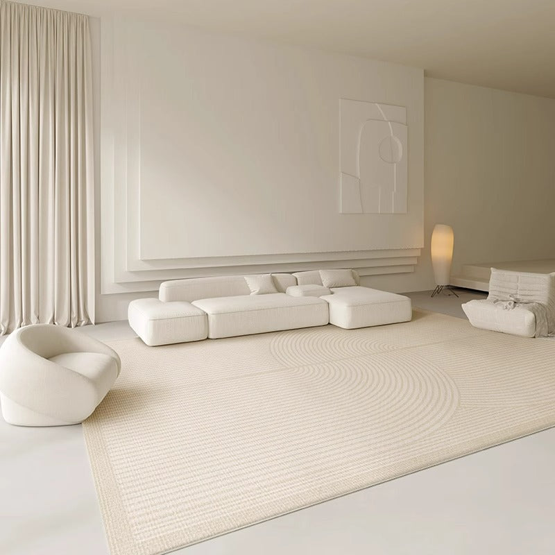 Carpet living room  new style accessible luxuryclassy wipeable and no-wash cream style thickenedfall and winter maintenance-free sofa floor mat