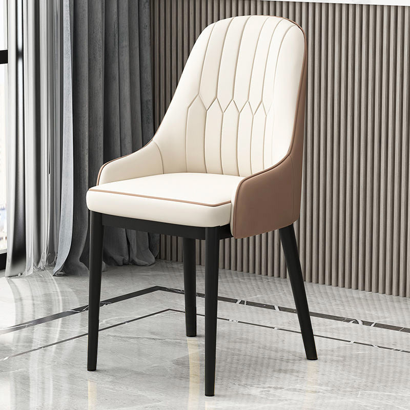 Nordic dining chair - modern minimalist design for home, premium quality, light luxury backrest, casual dining chair, restaurant & cafe seating