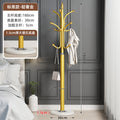 Iron style coat rack accessible luxury bedroom clothes drying rack floor-standing vertical clothes rack hanging bag for home simple shelf