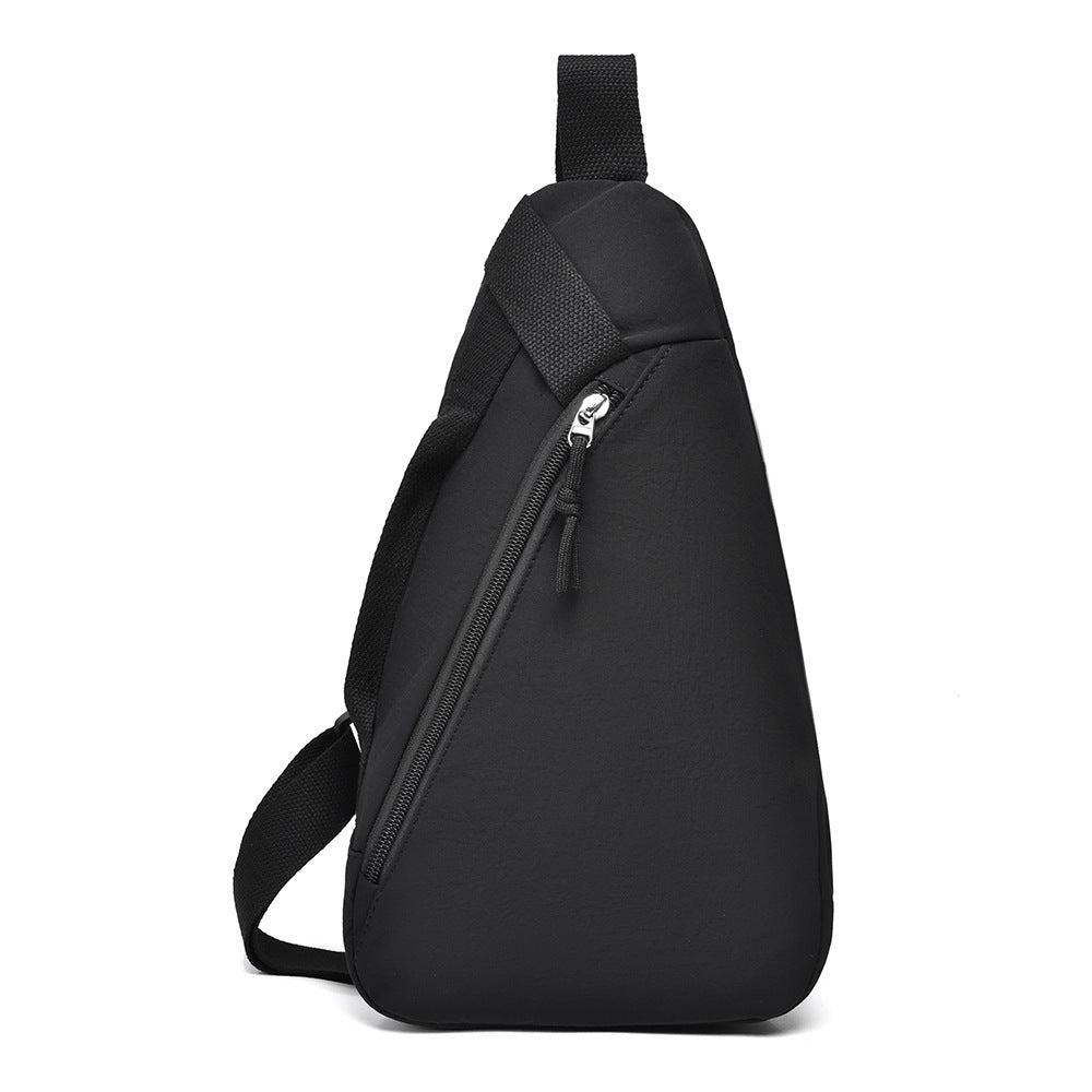 Fashion shoulder messenger bag large capacity outdoor messenger bag breast bag casual bag niche mobile phone bag small satchel