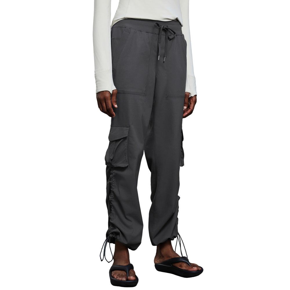 Fall and winterfleece-linedheattechcasualworkwear pants women's ankle drawstring two-wear loose fitness sports pants d25001-2