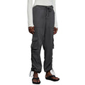Fall and winterfleece-linedheattechcasualworkwear pants women's ankle drawstring two-wear loose fitness sports pants d25001-2