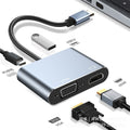 hot-selling docking station manufacturer in stock 10 pieces starting from free shipping laptop converter four-in-one docking station