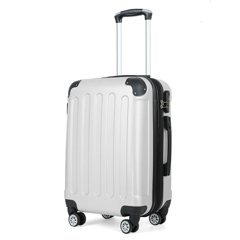 Cross-border trolley case Universal wheel Women's suitcase Men's and women's boarding travel suitcase Password box 24 inches Strong and durable