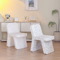 Backrest chair nordic casual chair stool casual modern for home small apartment thickened dining chair high backrest