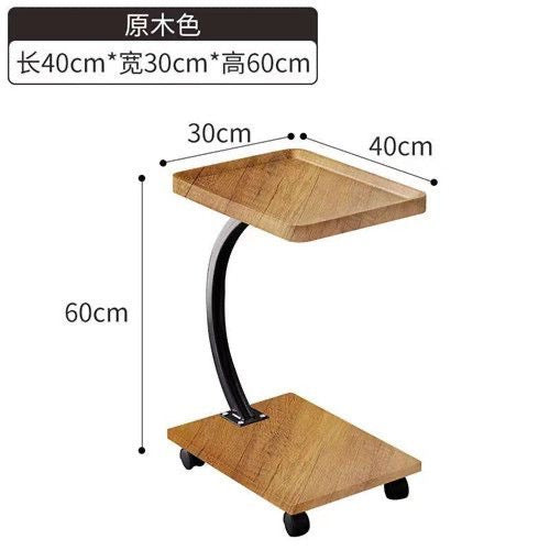 Same-day delivery of wrought iron line small coffee table, creative newspaper and magazine rack, storage bookshelf, bedside table, living room sofa side table