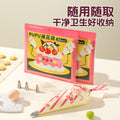 Baby food supplement making with piping bags, food grade piping bags, disposable baking tools, for home complete set of milking flowers