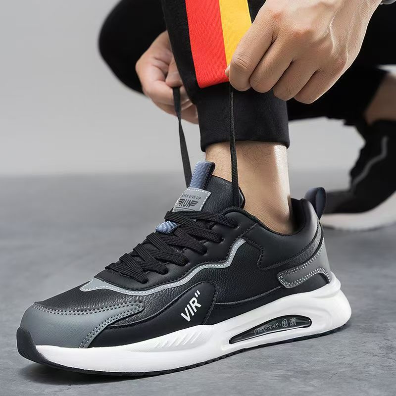 Men's shoes 2025 new winter soft sole athletic casual shoes men's running shoes breathable men's student versatile trendy shoes