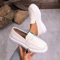 spring/autumn new arrivals: plus-size chunky sole flats for women, sizes 36-43. wholesale available. dropshipping to  and
