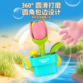 Kids mushroom flower water shower bath watering flower pot family bathroom umbrella water spray pull-out water gun toy