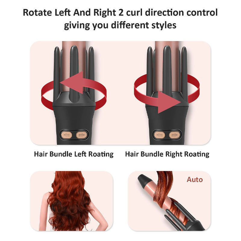 Cross-border automatic curling iron, large wave and large roll, electric curling iron, does not hurt the hair, negative ion perm, curling hair artifact