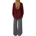 fashionpolo collar long sleevesshirt women's  spring new arrivalfashionelegant formal tops