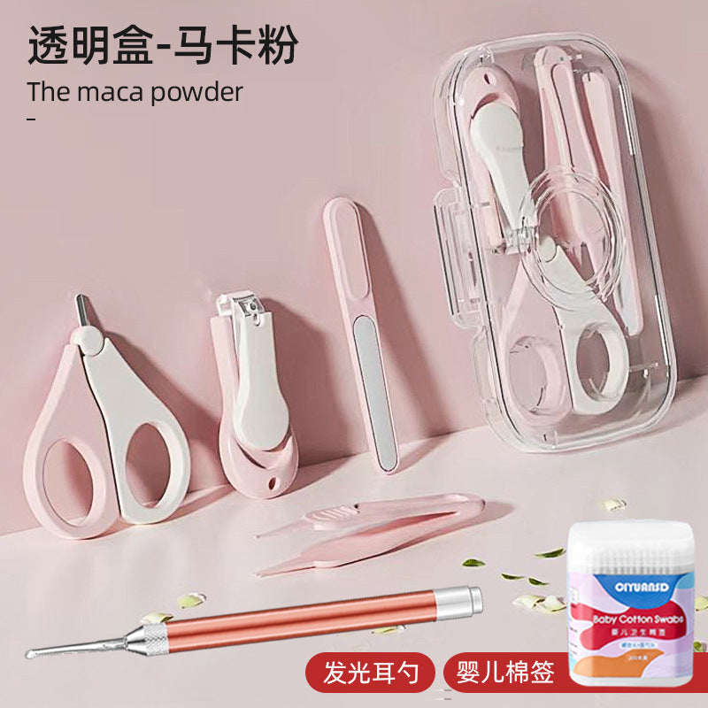 Newborn & infant nail care set: anti-pinch safety scissors & clippers for gentle baby grooming