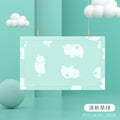 Baby pillow towel summer newborn pillow flat pillow towel breathable sweat-absorbent baby anti-colic cloud pillow pad