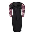 D294 european and american clothing  cross-border new autumn plus size elegant fashion bodycon dress - high-quality export dress