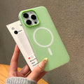 2-in-1 jelly magnetic case for iphone 16 pro max, apple 15 skin-feel matte protective cover for iphone 14