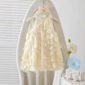 Korean girls' dresses -  summer collection: stylish princess dresses for kids, trendy baby sundresses with straps