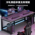 Computer desk desktop computer double desk simple for home bedroom study table rectangular workbench desk no