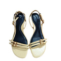 Za women's shoes: 2024 summer new arrivals - stylish and elegant yellow buckle open-toe stiletto heel sandals for women
