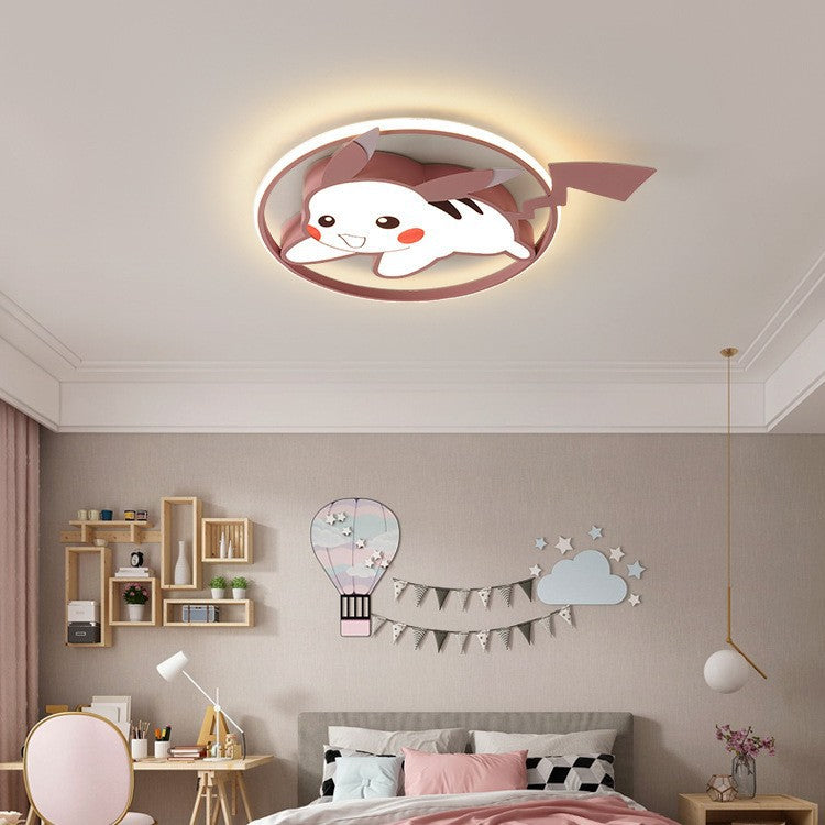 Children's room lighting boys and girls bedroom room light simple modern creative personality cartoon ceiling lamp