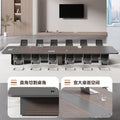 Saint-li conference table - modern rectangular boardroom table and chair set, available in various sizes for small to large meeting rooms, office furniture