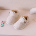 Xiaoxiangfeng baby snow boots winter thick velvet men's and women's kids cotton shoes infant kids toddler shoes kids k-style milk tea