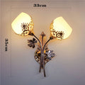 Led bedside wall lamp bedroom living room  new light luxury wall sconce european style stairway aisle ambient wall light