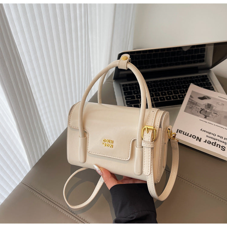 Cross-border high-end retro small bag women's 2025 new spring and summer versatile messenger bag fashionable portable small square bag