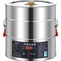 Stainless steel hot oil bucket large capacity intelligent hot oil pan commercial food burning oil pan kitchen constant temperature electric heating oiler