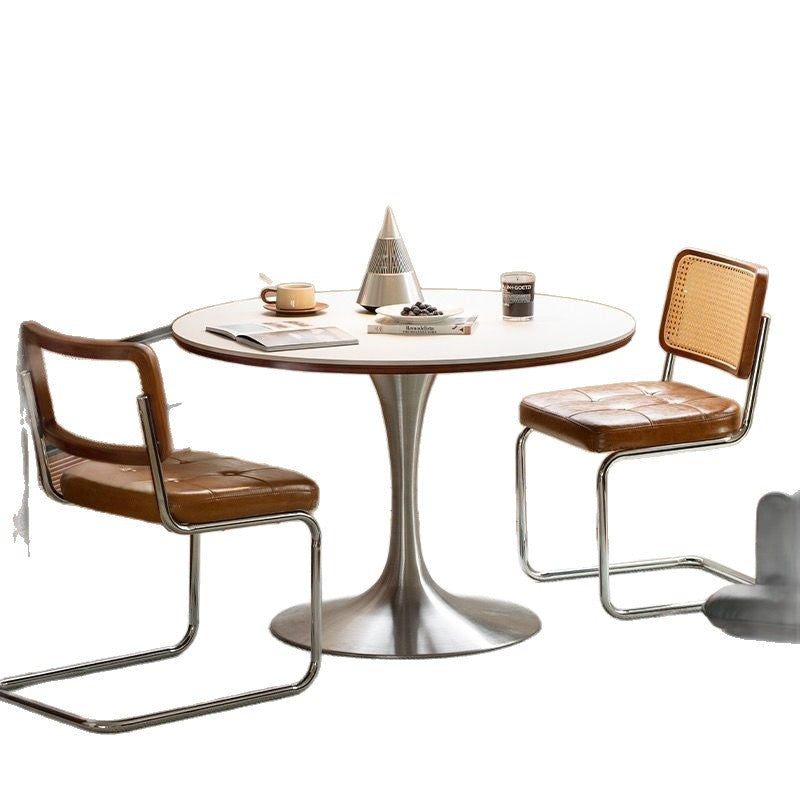 Imitation rattan soft-packed chair popular coffee shop hotel casual medieval chair casual scandinavianfor homedesigner dining chair
