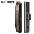 Face recognition fingerprint lock anti-theft door smart door lock fully automatic video intercom digital password lock factory direct operation