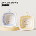 Baby foldable wash basin kids wash butt basin newborn baby special small basin three-piece set