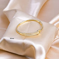 Hand jewelry for women, niche design, hot-selling bracelets, high-end minimalist inlaid versatile elegant bangles, new design jewelry