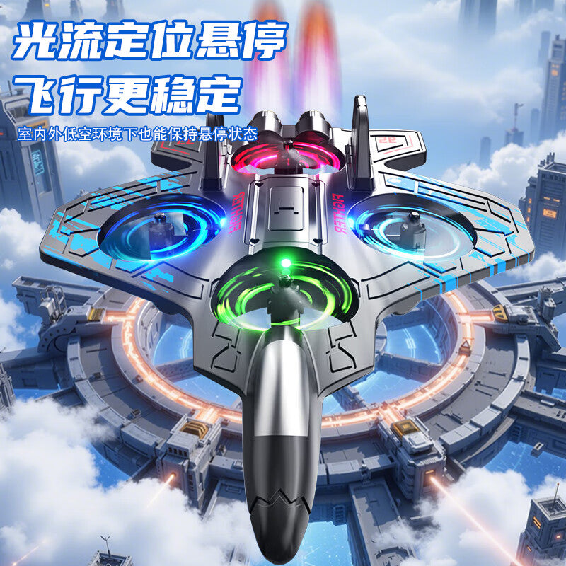 hot-selling remote control airplane: kids' foam stunt drone, drop-resistant, altitude-holding quadcopter, boy's toy