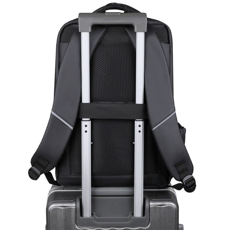 New Men's Business Backpack USB Charging Multifunctional Laptop Bag Commuter Large Capacity Backpack